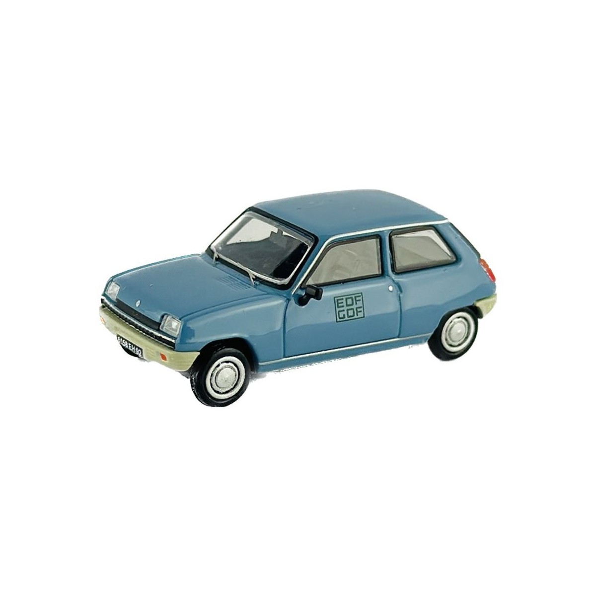 Ree Modeles CB147 Voiture Renault R5 TL 1972, Bleu Ciel EDF Ree Modeles CB-147 - 1