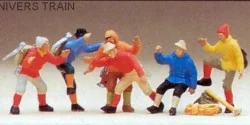 Preiser 14082 Figures, mountaineers - Preiser - PREISER_14082