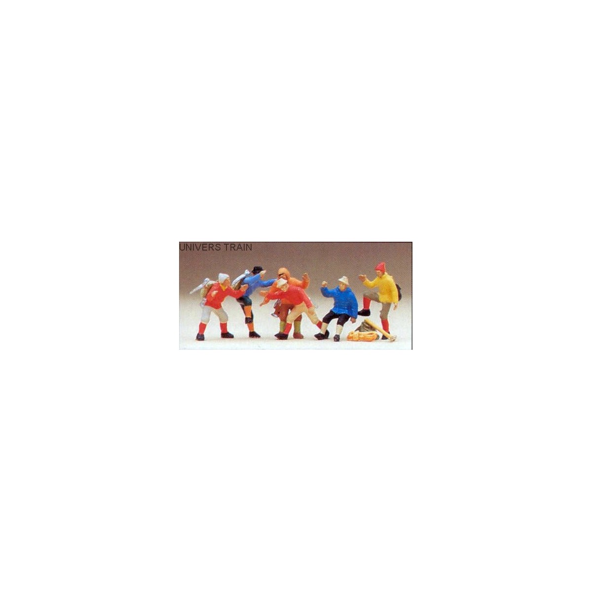 Preiser 14082 Figures, mountaineers - Preiser - PREISER_14082 Preiser 14082 Figures, mountaineers - Preiser - PREISER_14082