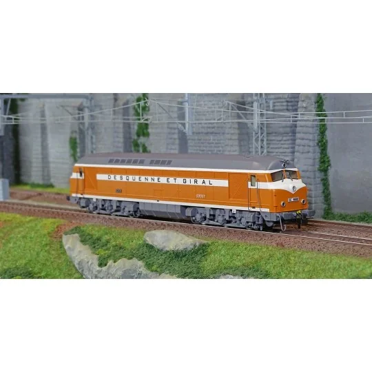 Mistral 25-01-S003 CC 80001 Belphégor diesel locomotive, SNCF, Oran... Mistral_25-01-S003-Mistral 25-01-S003 CC 80001 Belphégor diesel locomotive, SNCF, Orange/White Black Roof, Desquenne and Giral
