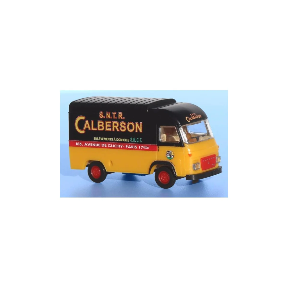 Sai 2912 Saviem SG 2 Van, SNTR Calberson, with raised roof - Sai - ... Sai 2912 Saviem SG 2 Van, SNTR Calberson, with raised roof - Sai - ...