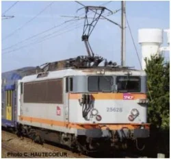 Piko 96525 BB 25500 electric locomotive, SNCF, Carmillon logo, conc...