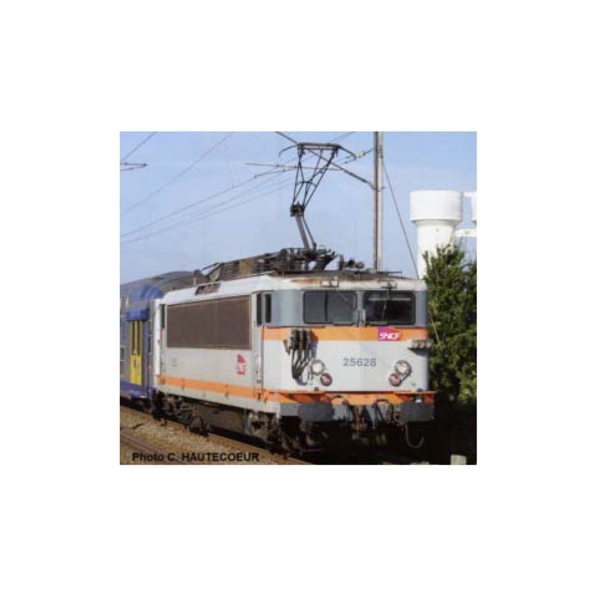 Piko 96525 BB 25500 electric locomotive, SNCF, Carmillon logo, conc...