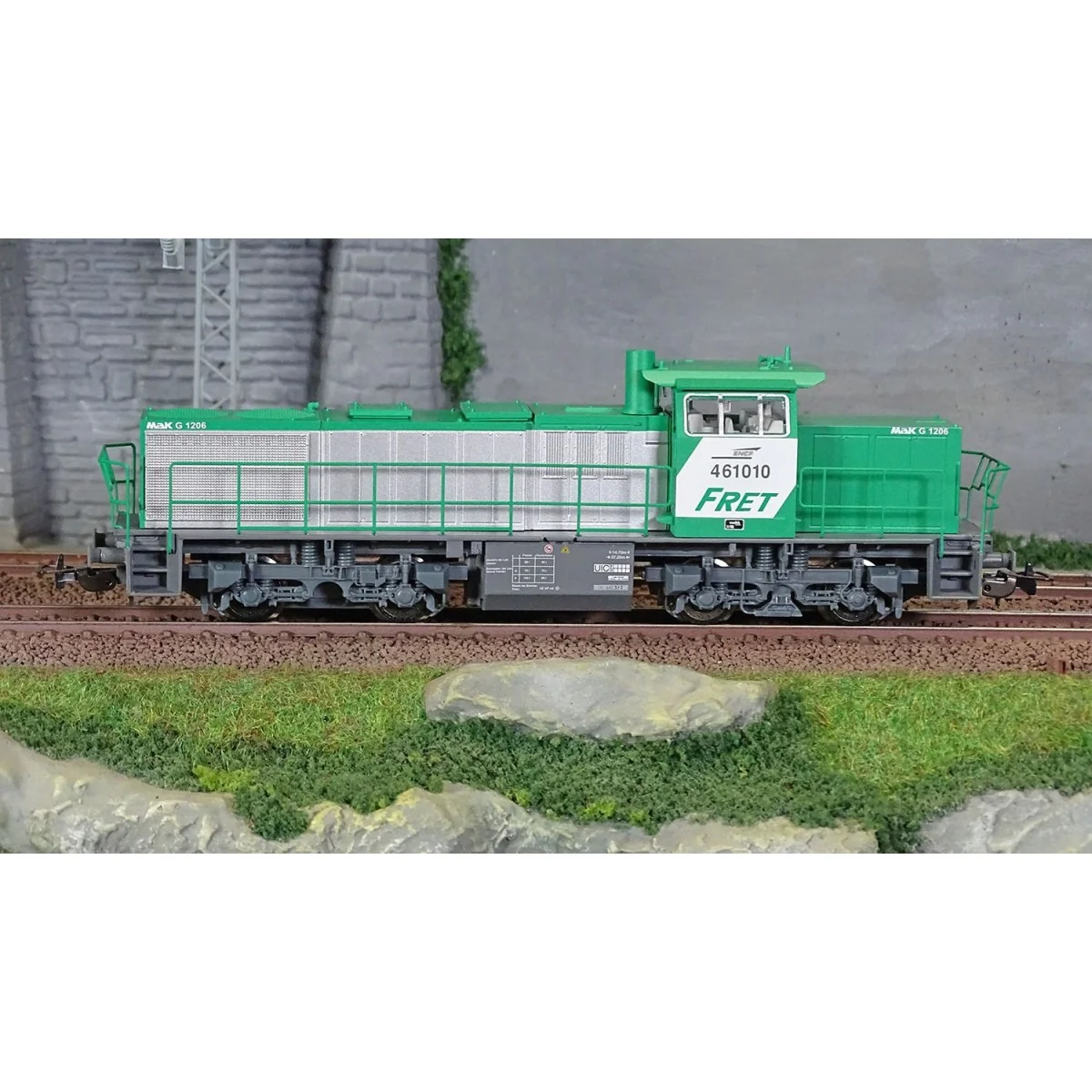Piko 97801 Diesel locomotive G1206, SNCF, cap logo, FREIGHT Piko 97801 Diesel locomotive G1206, SNCF, cap logo, FREIGHT