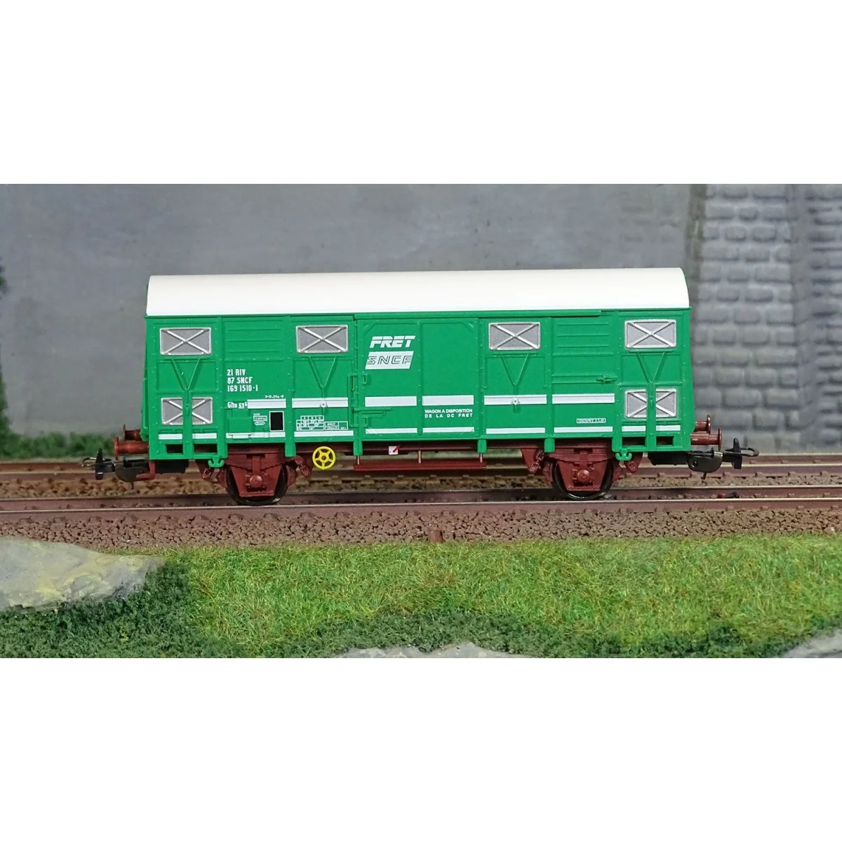 Piko 97121 GS 40 Covered Wagon, SNCF, Freight