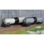 Piko_97306-Piko 97306 Set 2 wagons citerne à bogies, SNCF, Millet - Total