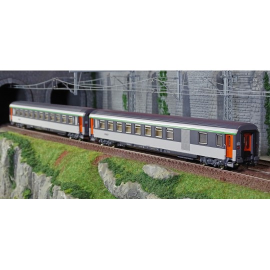 Piko_97310-Piko 97310 Set of 2 Corail VU passenger cars, 2nd class, SNCF