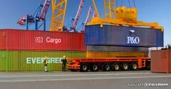 Kibri 10922 Set of six 40" containers - Kibri - Kibri_10922