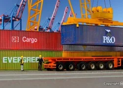 Kibri 10922 Set of six 40" containers - Kibri - Kibri_10922