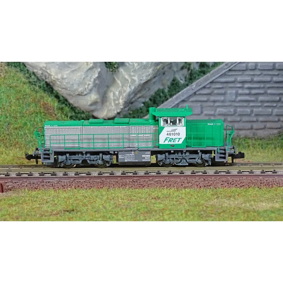 Piko 94004 Diesel locomotive G1206, SNCF, cap logo, FRET, N - 1/160 Piko 94004 Diesel locomotive G1206, SNCF, cap logo, FRET, N - 1/160