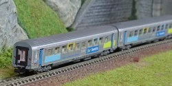 Piko 94500 Set de 2 voitures Corail, fluo Grand Est, 1ère classe, 2ème classe, SNCF, échelle N Piko Piko_94500 - 1
