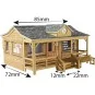 Metcalfe PO410 Model Kit, Cabin, Wooden Chalet MET-PO410-Metcalfe PO410 Model Kit, Cabin, Wooden Chalet