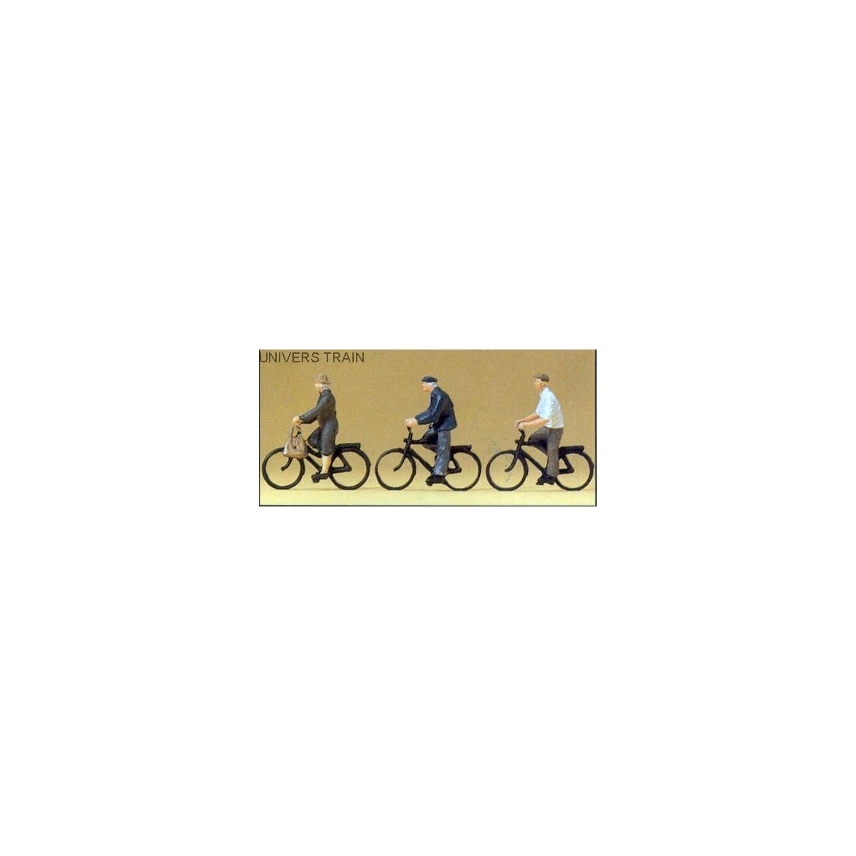 Preiser 10333 figures, cyclists - Preiser - PREISER_10333 Preiser 10333 figures, cyclists - Preiser - PREISER_10333