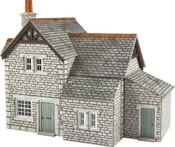 Metcalfe PO258 Model Kit, Small Gardener's House, Stone