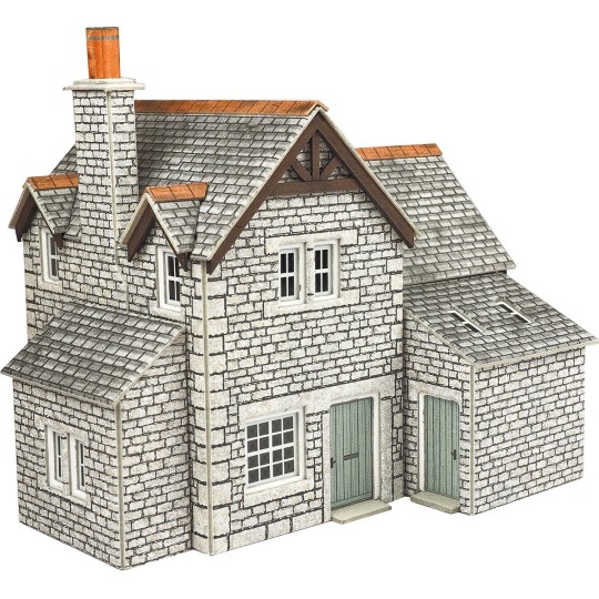 MET-PO258-Metcalfe PO258 Model Kit, Small Gardener's House, Stone