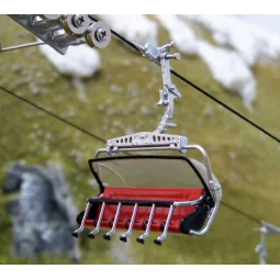 Jaegerndorfer 82200 Ski lift, Red chairlift for ski lift - Jaegernd...