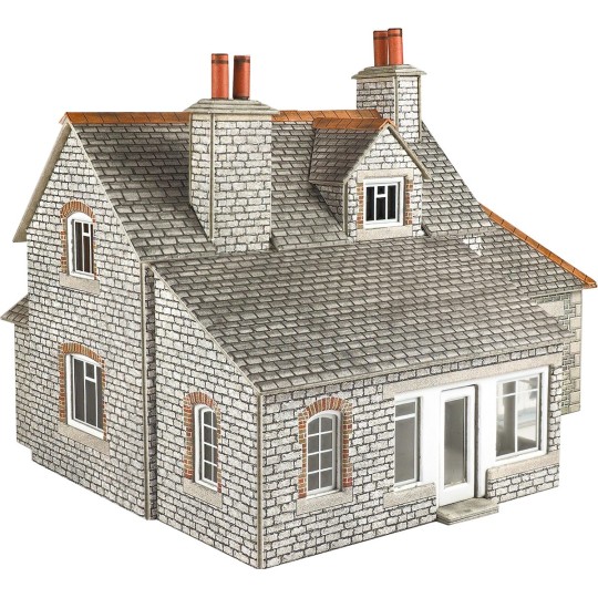 MET-PO257-Metcalfe PO257 Model Kit, Country House, Stone