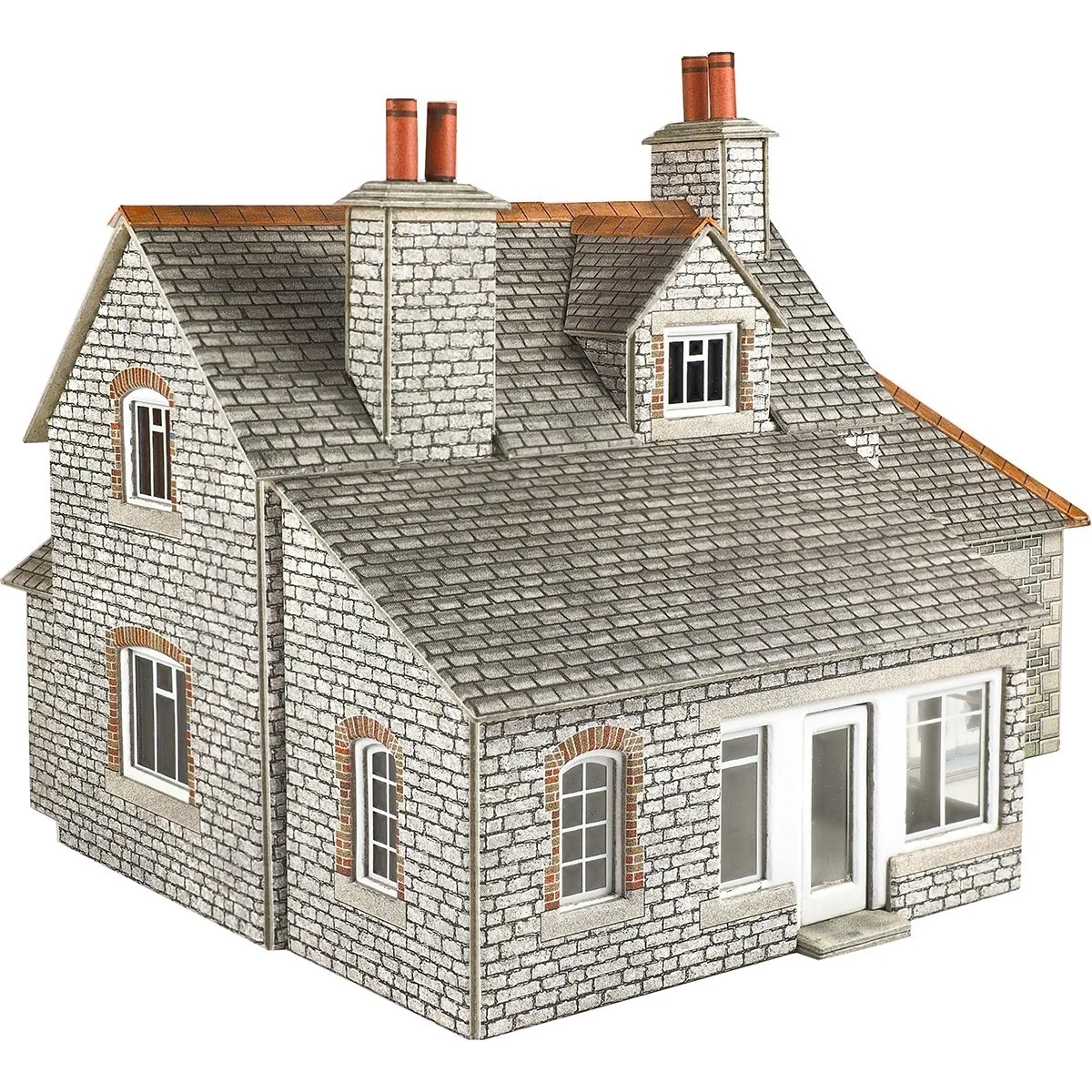 Metcalfe PO257 Model Kit, Country House, Stone