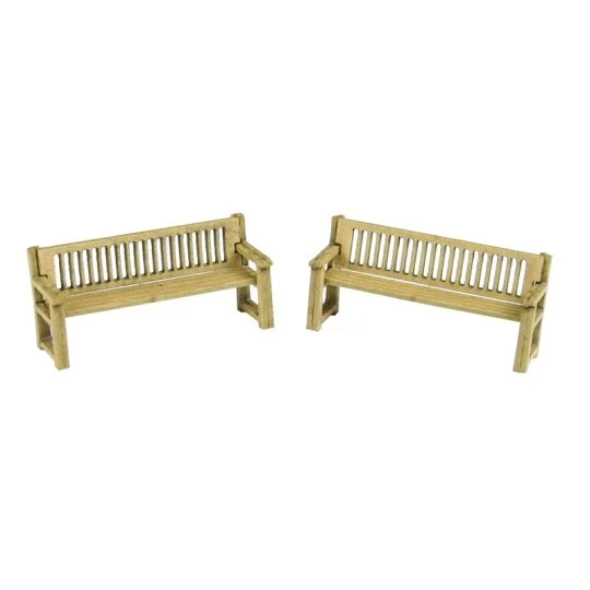 Metcalfe PO503 Maquette, Bancs de parc Metcalfe MET-PO503 - 2 MET-PO503-Metcalfe PO503 Maquette, Bancs de parc