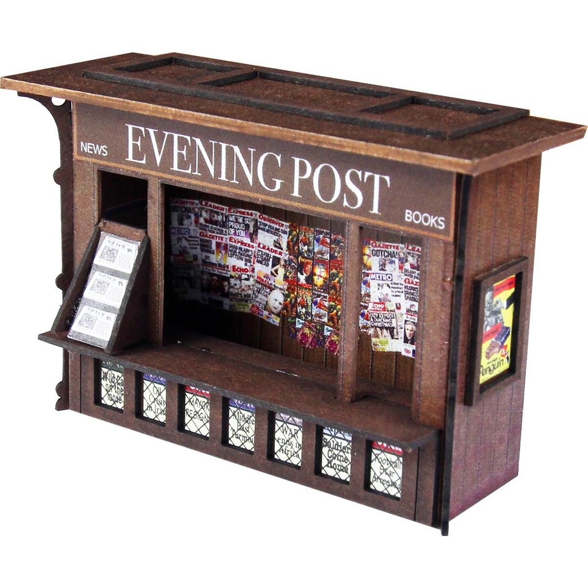Metcalfe PO517 Model Kit, Newsstand - MET-PO517