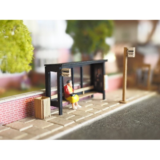 MET-PO525-Metcalfe PO525 Maquette, Abribus