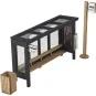Metcalfe PO525 Maquette, Abribus Metcalfe MET-PO525 - 1 MET-PO525-Metcalfe PO525 Maquette, Abribus