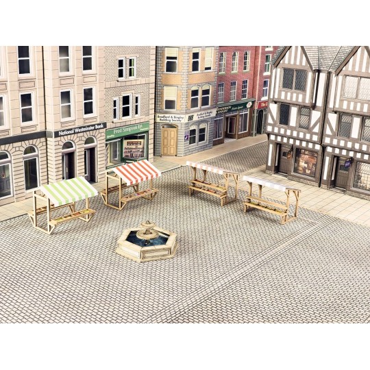 MET-M0051-Metcalfe M0051 Model Kit, Paving Stone Sheets