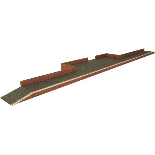 Metcalfe PO216 Maquette, Plateforme modulable en briques rouges Metcalfe MET-PO216 - 2 MET-PO216-Metcalfe PO216 Maquette, Plateforme modulable en briques rouges