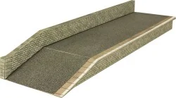 Metcalfe PO235 Maquette, Plateforme modulable en pierres Metcalfe MET-PO235 - 1