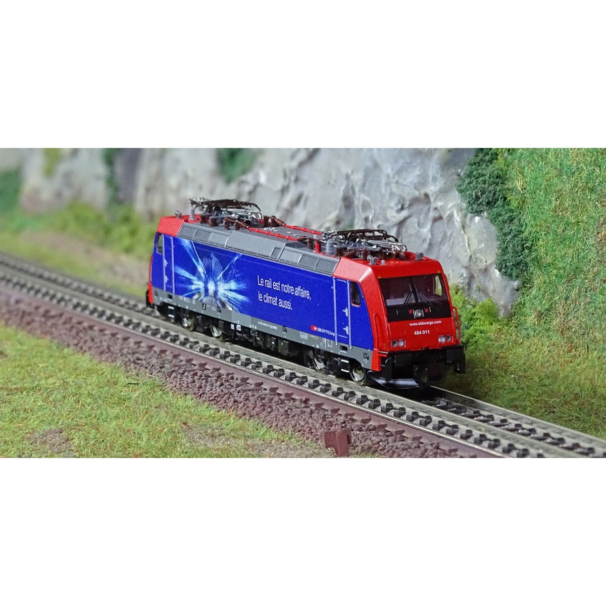 Fleischmann 738881 Electric locomotive 484 011-2, SBB Cargo, N scal...