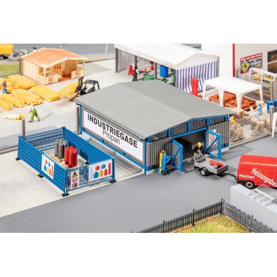 Faller_130178-Faller 130178 Model Kit, Gas Distributor