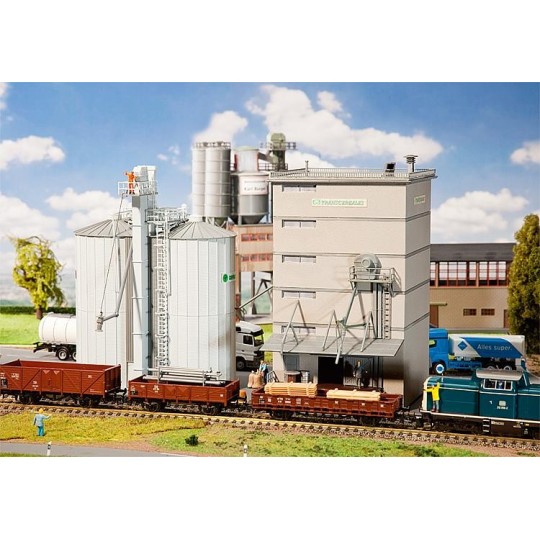 Faller_190602-Faller 190602 Model Kit, Agricultural Cooperative - Faller_190602