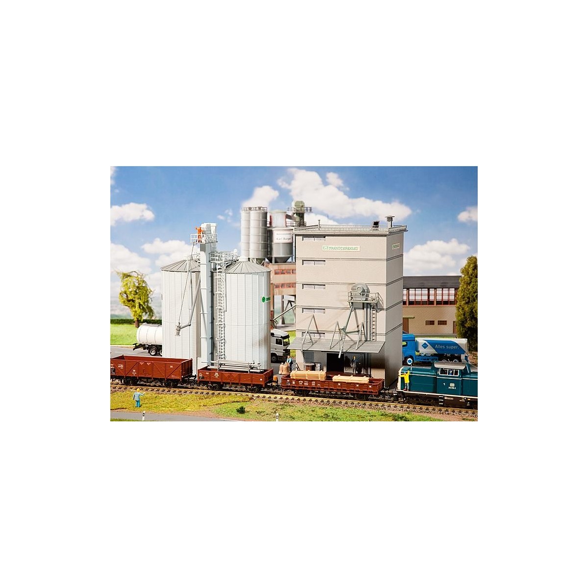 Faller 190602 Model Kit, Agricultural Cooperative - Faller_190602
