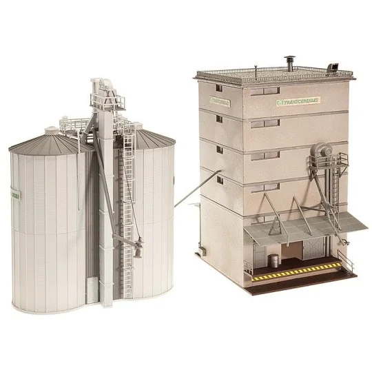 Faller_190602-Faller 190602 Model Kit, Agricultural Cooperative - Faller_190602