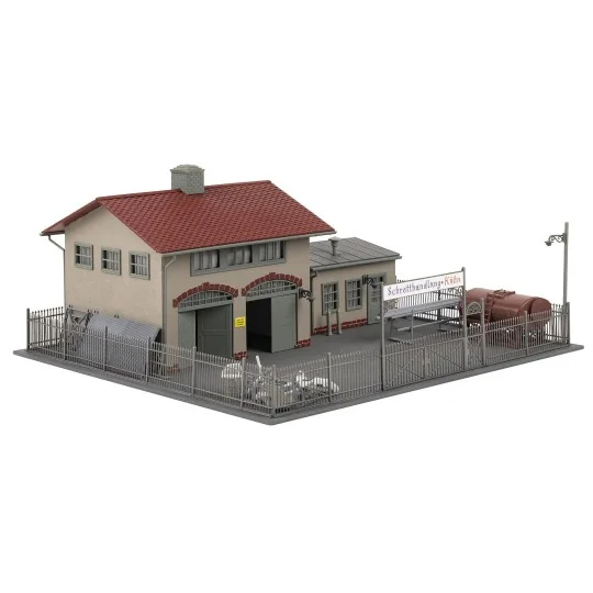 Faller_190086-Maquette, Coffret promotionnel Parc industriel automobile - Faller 190086