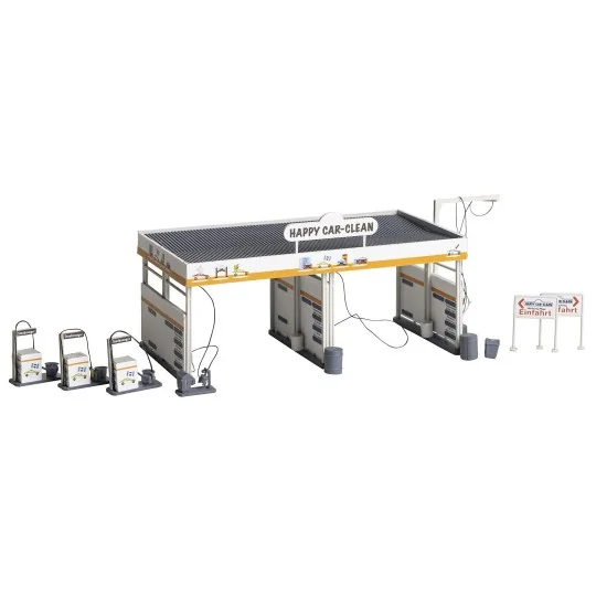 Faller_190086-Maquette, Coffret promotionnel Parc industriel automobile - Faller 190086