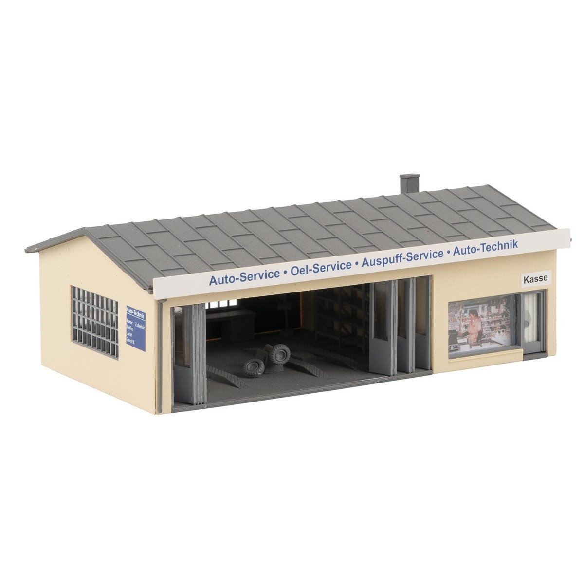 Faller 190086 Model Kit, Promotional Set Automotive Industrial Park...