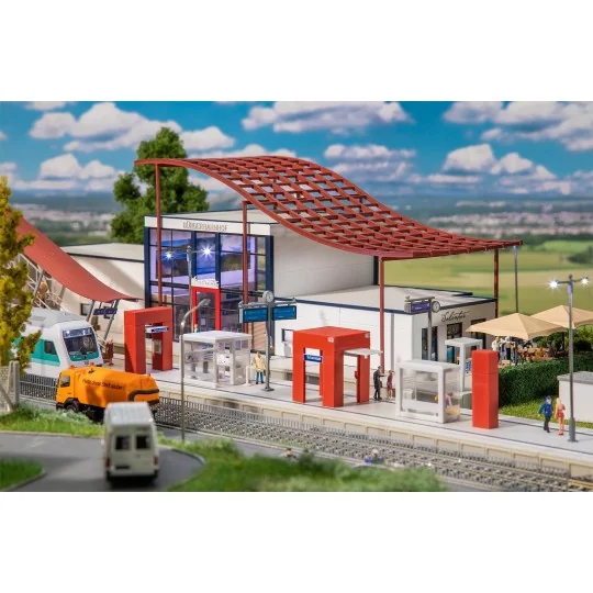 Faller 110128 Model Kit, Winterberg Passenger Station Faller_110128-Faller 110128 Model Kit, Winterberg Passenger Station