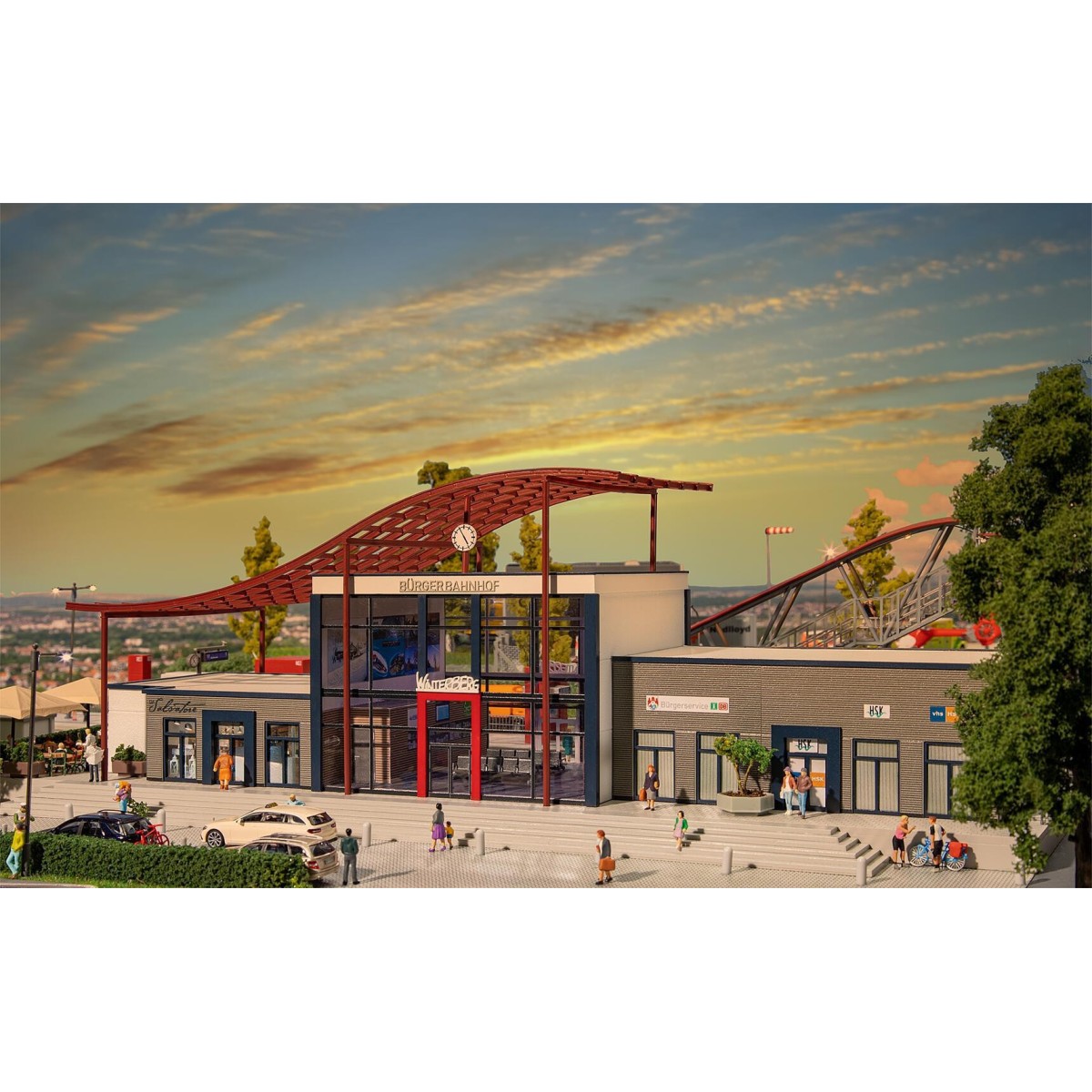 Faller 110128 Model Kit, Winterberg Passenger Station - Faller_110128