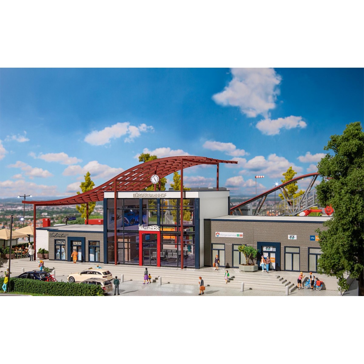 Faller 110128 Model Kit, Winterberg Passenger Station - Faller_110128