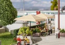 Faller 180862 Maquette, 2 Parasols carrés Faller Faller_180862 - 1