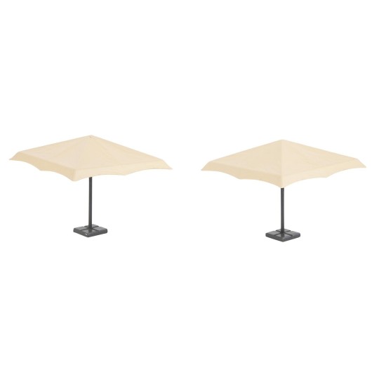 Faller_180862-Faller 180862 Model Kit, 2 Square Parasols