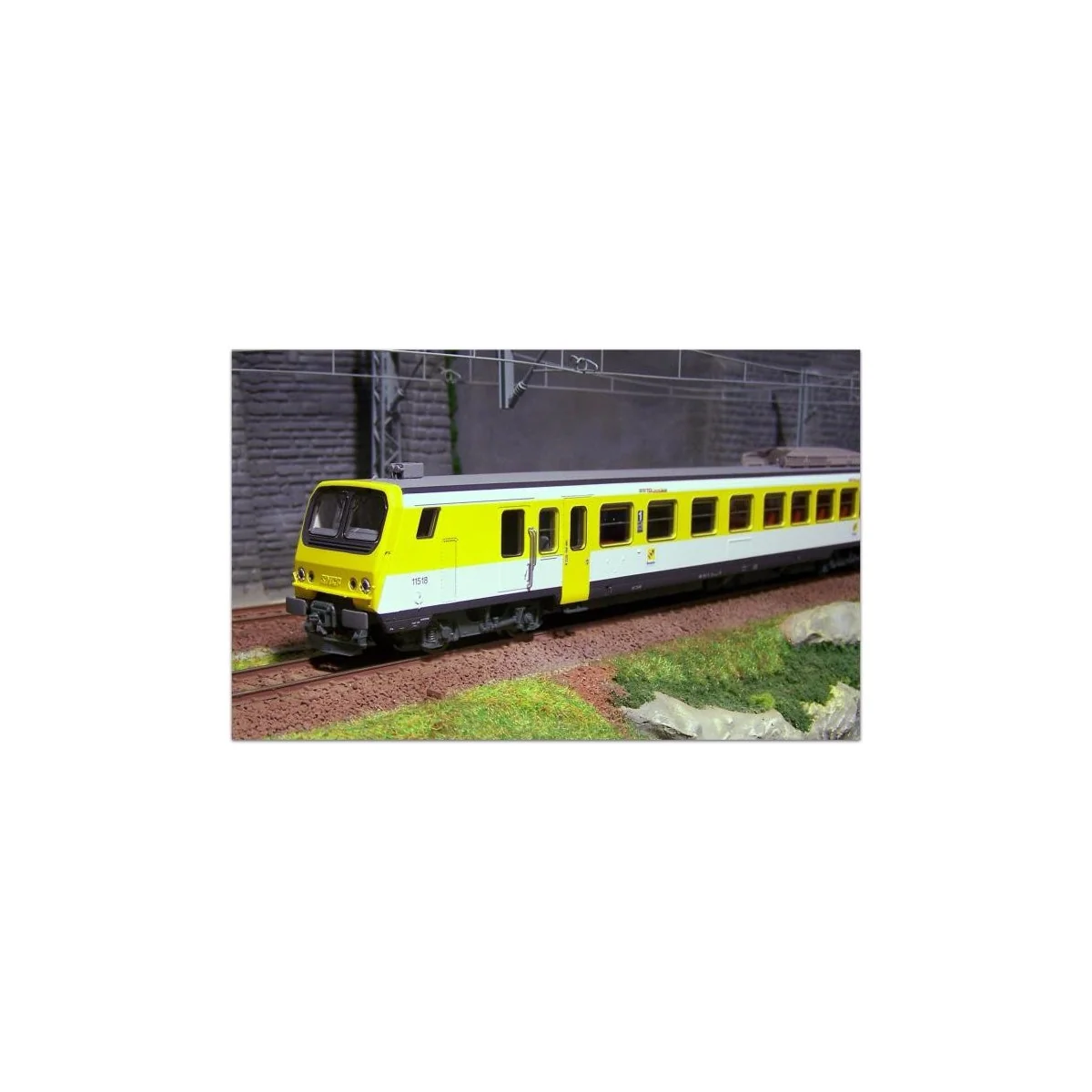 Piko 96410 Autorail électrique sncf Z 2, Z-11518 livrée TER Lorraine, jaune Lythos Piko Piko_96410 - 1