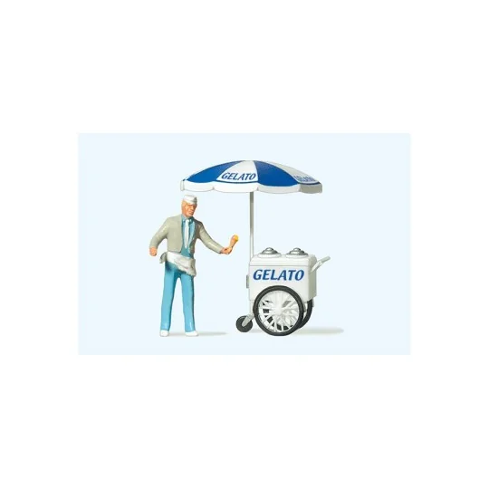 Preiser 29116 character, Ice cream seller Preiser_29116-Preiser 29116 character, Ice cream seller