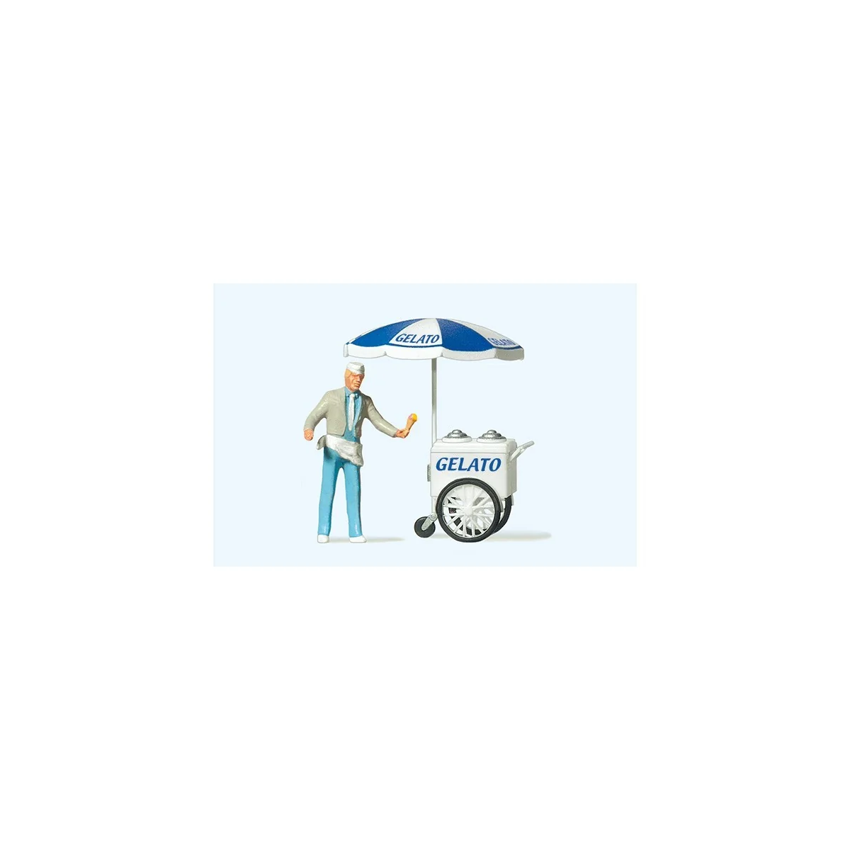 Preiser 29116 character, Ice cream seller Preiser 29116 character, Ice cream seller