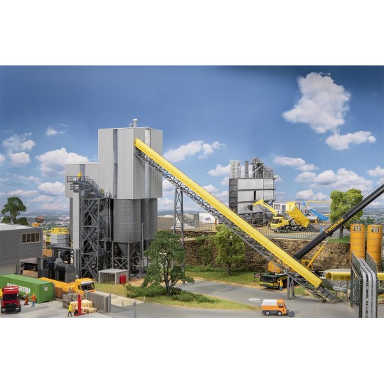 Faller_130164-Faller 130164 Model Kit, Modern Ballast Plant