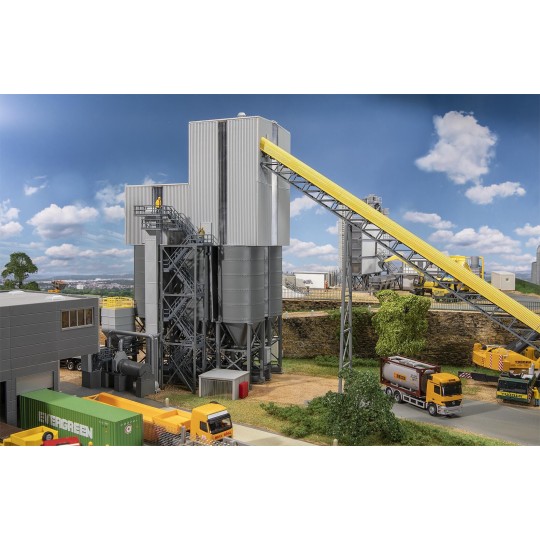 Faller_130164-Faller 130164 Model Kit, Modern Ballast Plant