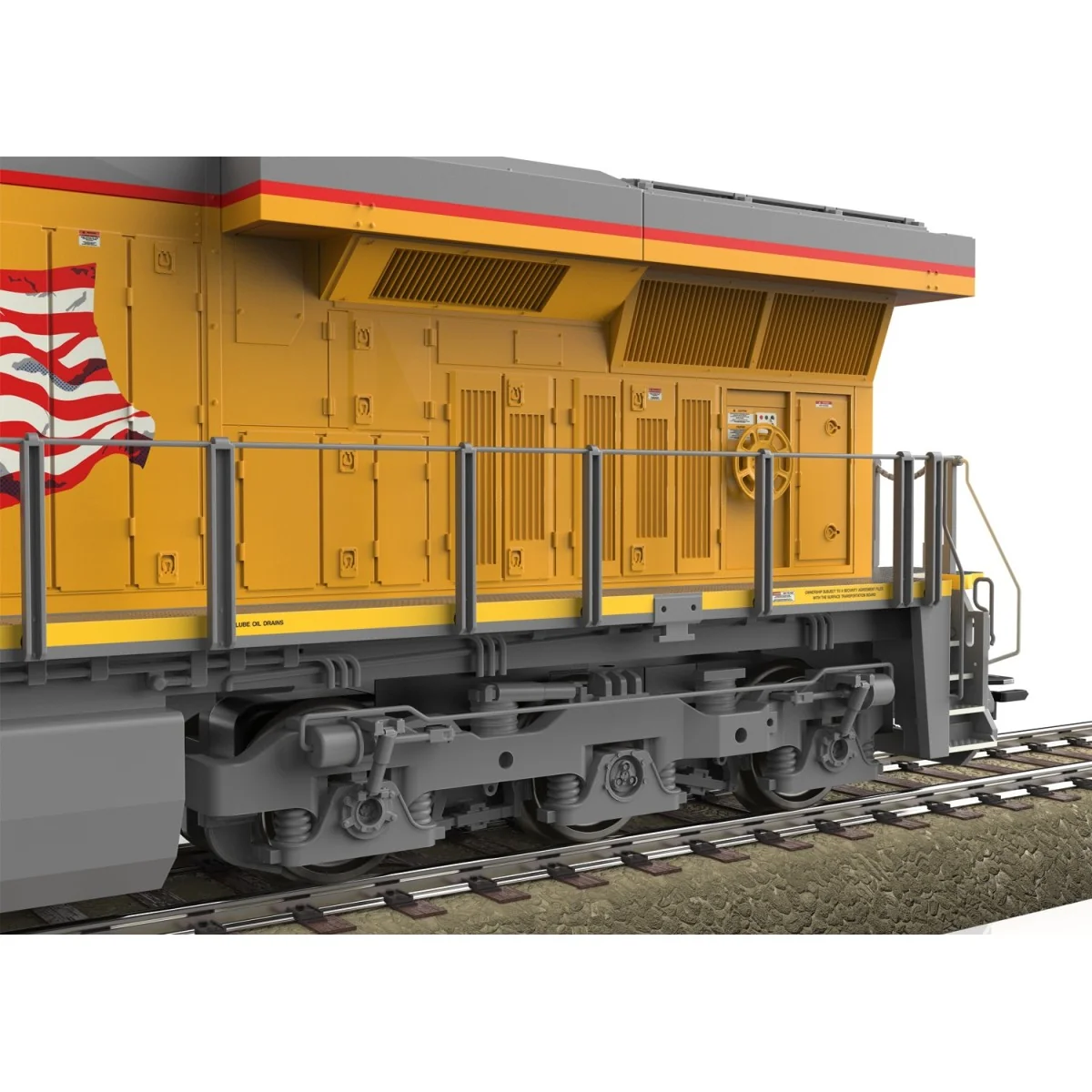 Trix 25440 Diesel locomotive type GE ES44AC 7495, Union Pacific Rai...