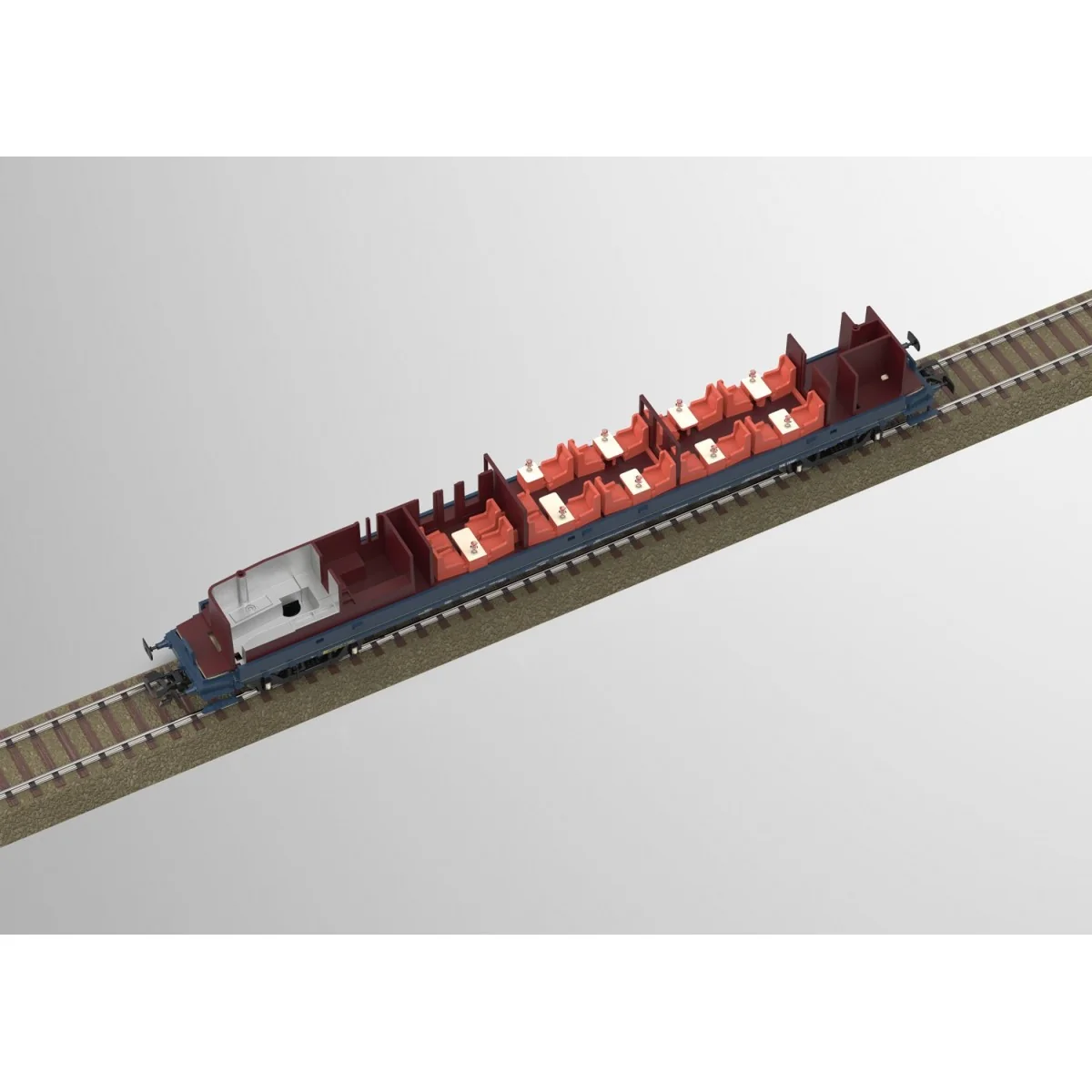 Trix 26470 Set de 6 voitures Pullman "Edelweiss", CIWL Trix Trix_26470 - 13