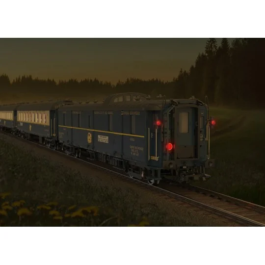 Trix_26470-Trix 26470 Set de 6 voitures Pullman "Edelweiss", CIWL